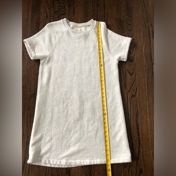 Madewell MWL Women’s S Airyterry Sweatshirt Tee Dress in Heathered Beige - EUC! - Picture 11 of 12